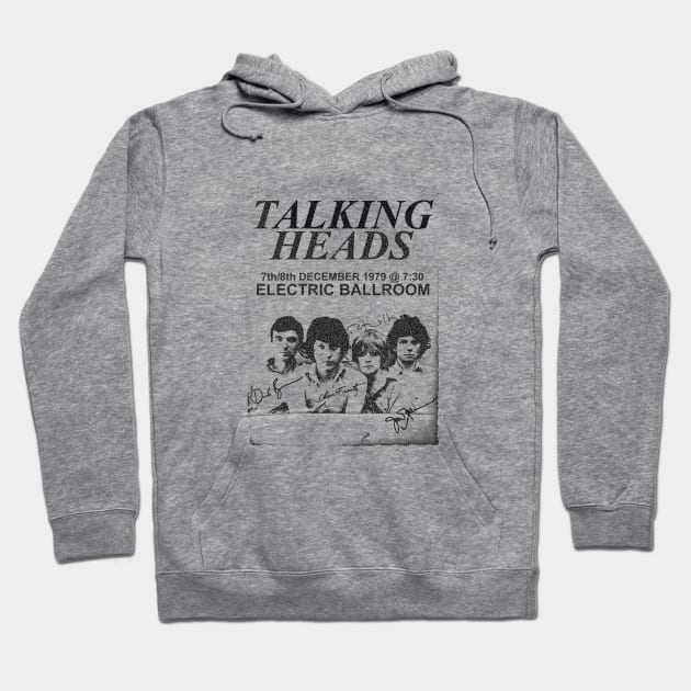 Talking Heads Tshirt Hoodie by fadinstitute